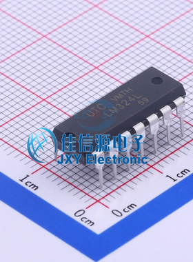 LM324L-D14-T  UTC(友顺)  DIP-14