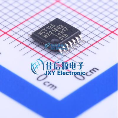 缓冲器/驱动器    74HCT125PW,118  Nexperia(安世)  TSSOP-14