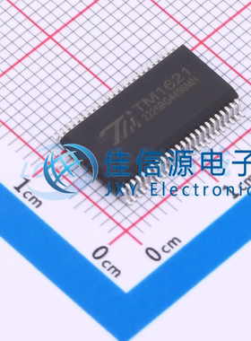 LCD驱动 TM1621 TM(天微) SSOP-48-300mil 4线串行接口 2.4V~5.2V