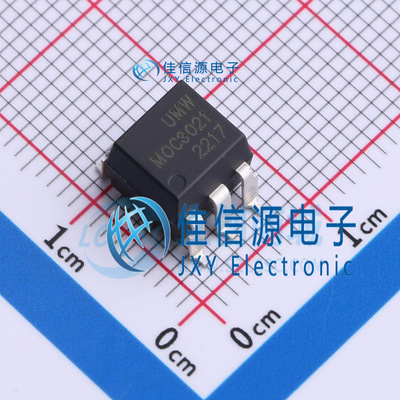光耦 MOC3021SM UMW(友台) SOP-6双向可控硅输出100mA全新1.5V