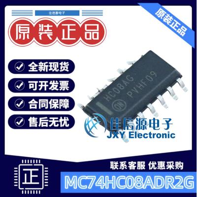 安森美逻辑门MC74HC08ADR2G