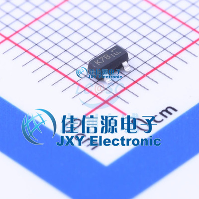 场效应管(MOSFET)    2N7002E-7-F  DIODES(美台)  SOT-23