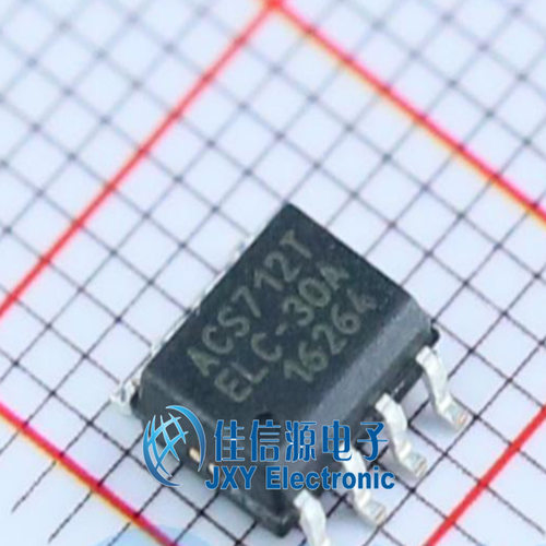 电流传感器   ACS712ELCTR-30A-T  ALLEGRO(美国埃戈罗)  SOIC-8