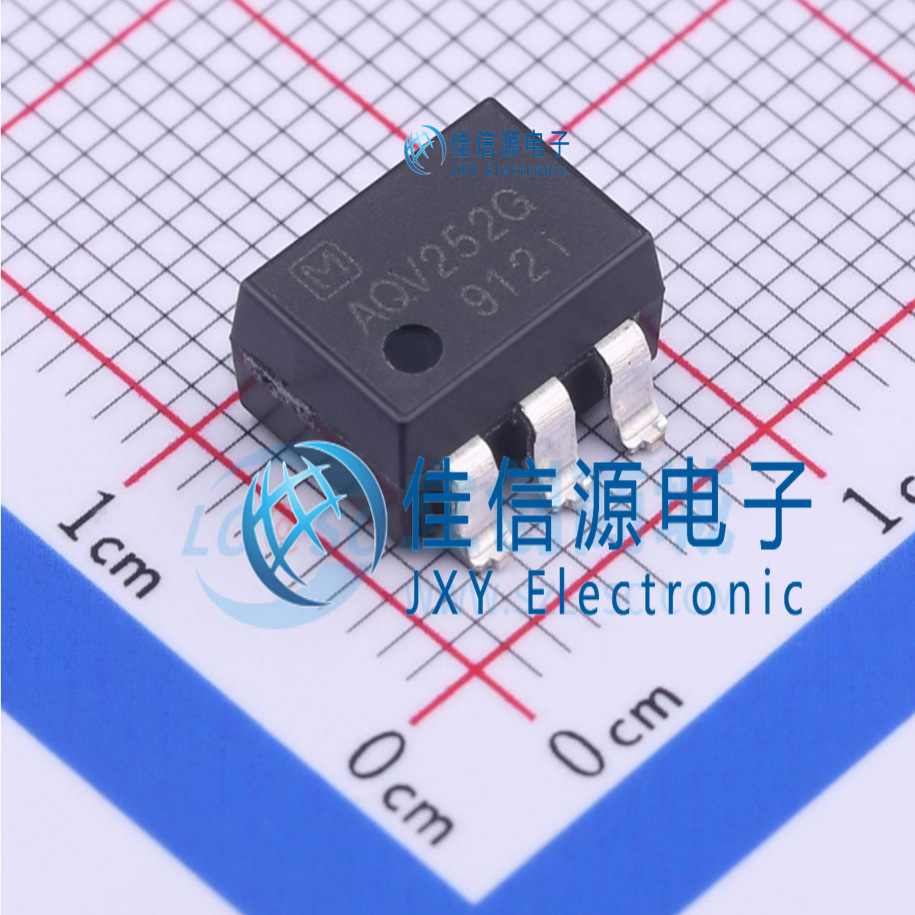 固态继电器 AQV252GAX SMD-6P 负载电压60V 全新原装