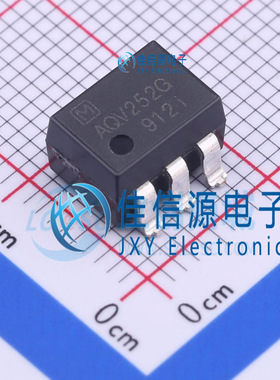 固态继电器 AQV252GAX SMD-6P 负载电压60V2.5A全新MOS输出