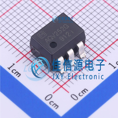 固态继电器 AQV252GAX SMD-6P 负载电压60V2.5A全新MOS输出