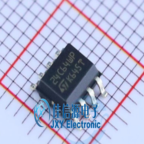 EEPROM芯片  M24C64-WMN6TP  ST(意法半导体)  SOIC-8 150mil