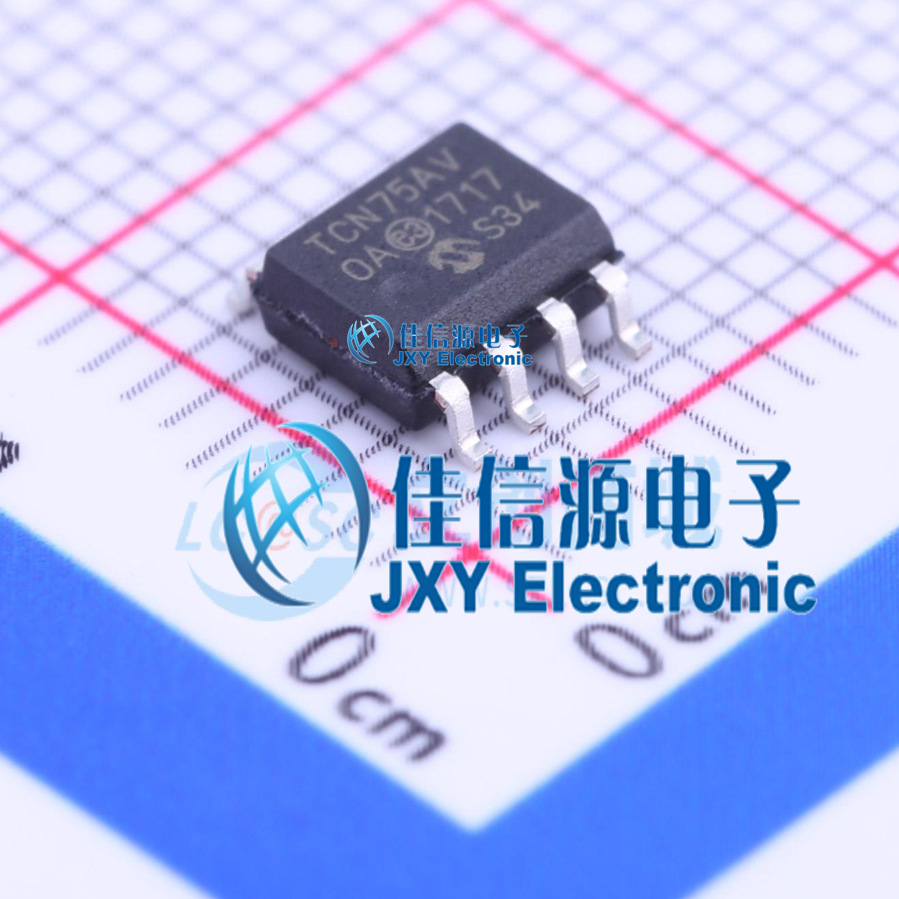 温度传感器   TCN75AVOA  MICROCHIP(美国微芯)  SOIC-8