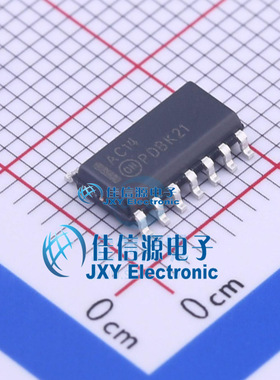 反相器     74AC14SCX  onsemi(安森美)  SOIC-14
