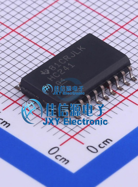 缓冲器/驱动器    SN74HC241DWR  TI()  SOIC-20