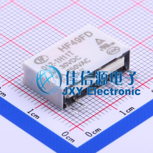 功率继电器      HF49FD/012-1H11T   HF(宏发)