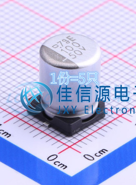 EMVE500ARA101MHA0G NCC/黑金刚 8x10 100uF ±20% 50V（5只）