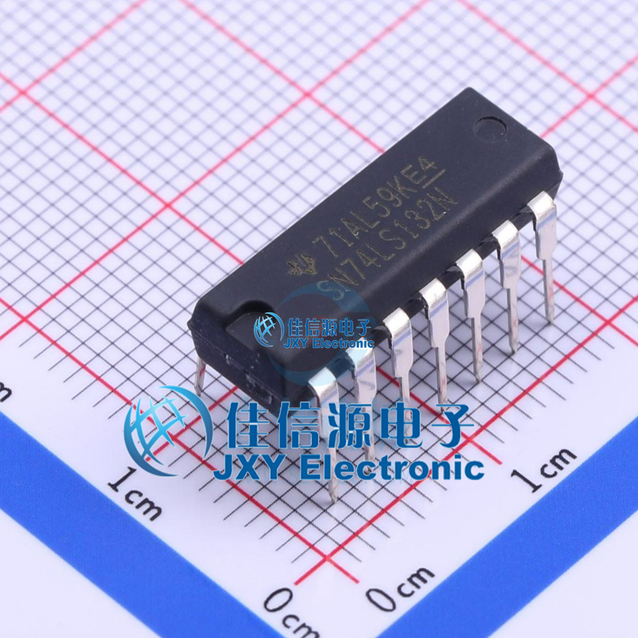 逻辑门     SN74LS132N  TI()  PDIP-14