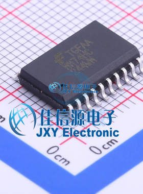 缓冲器/驱动器    MM74HC244WMX  onsemi(安森美)  SOIC-20