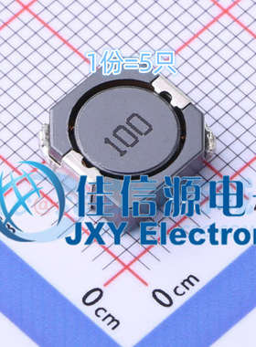 奇力新功率电感 BPSC00101140100M00 SMD 10uH 4A(5只）