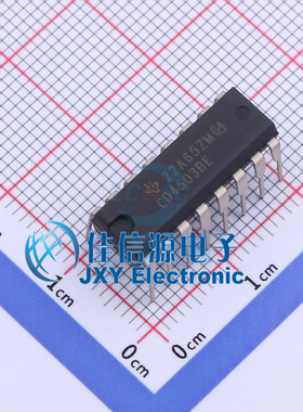 缓冲器/驱动器    CD4503BE  TI()  DIP-16