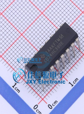 计数器/分频器     CD74HC390E  TI()  PDIP-16