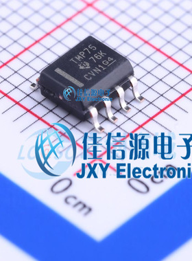 温度传感器     TMP75AIDR  TI(德州仪器)  SOIC-8