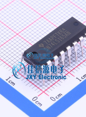 寄存器   SN74LS165AN  TI()  DIP-16