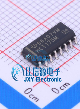 触发器     CD74HCT175M96  TI(德州仪器)  SOIC-16