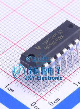 寄存器   SN74HC166N  TI()  DIP-16