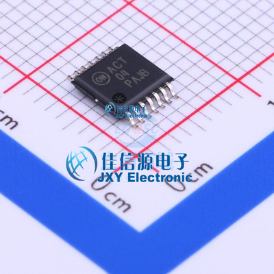 反相器     74ACT04MTCX  onsemi(安森美)  TSSOP-14