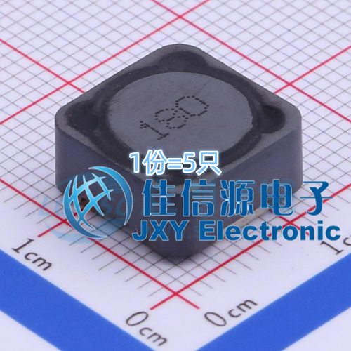 奇力新功率电感 SCDS125T-180M-N SMD 18uH ±20% 3A（5只）