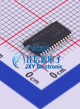 线性稳压器(LDO)   TPS767D325PWP  TI()  HTSSOP-28