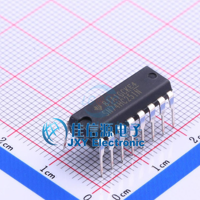 信号开关    SN74HC251N  TI()  DIP-16