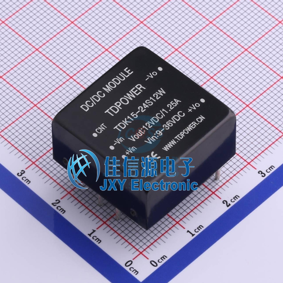 电源模块    TDK15-24S12W  TDPOWER(腾达电源)  插件