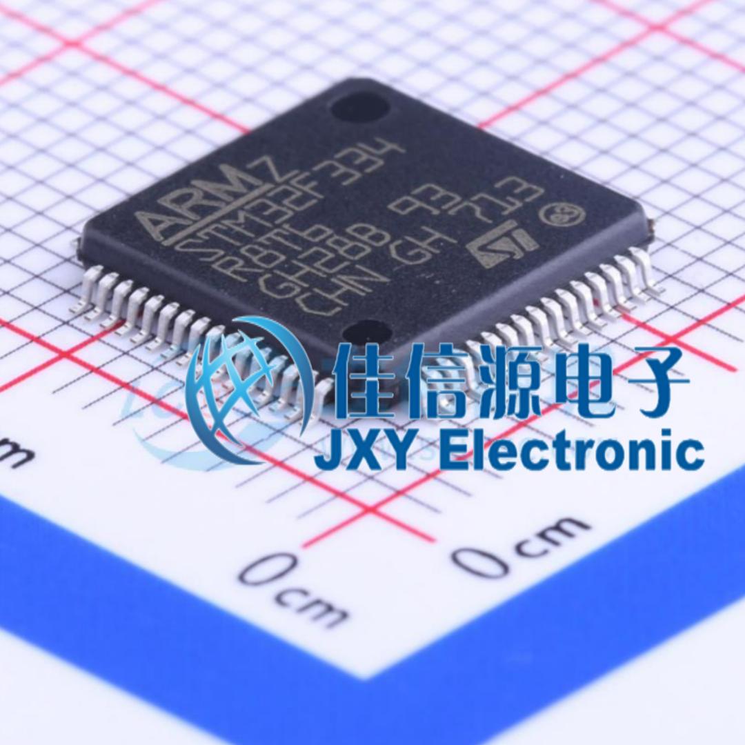 64KB单片机STM32F334R8T6 ST(意法半导体) LQFP-64(10x10) ARM-M4