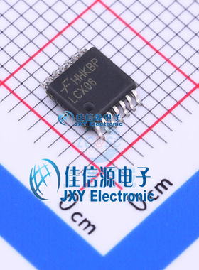 反相器     74LCX06MTCX  onsemi(安森美)  TSSOP-14