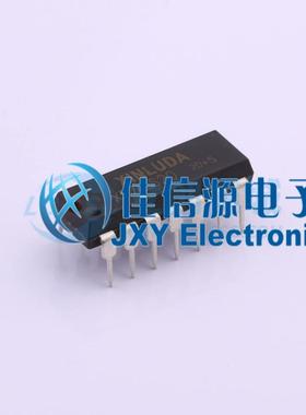 逻辑门 XD74LS20 XINLUDA(信路达) DIP-14与非门2通道4输入全新