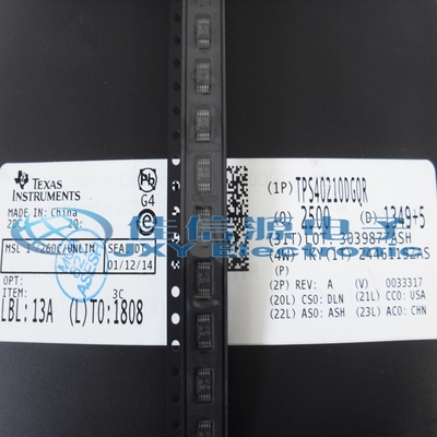 【佳信源】TPS40210DGQR IC REG CTRLR BST FLYBK CM 10MSOP