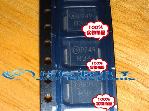 全新 MBRS340T3G B34 肖特基二级管 3A/40V DO214AB SMC