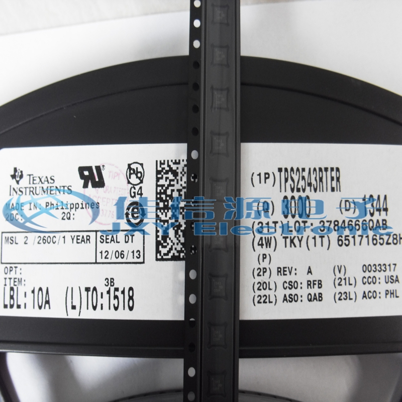 TPS2543RTER T电源分配开关 配电开关 负载驱动芯片