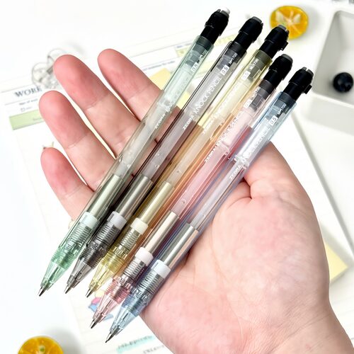 日本ZEBRA斑马水果茶自动铅笔MA117学生用HB/2B高颜值一年级0.5mm