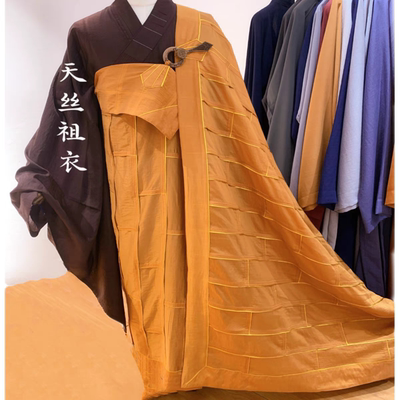 僧服祖衣金边僧衣大褂