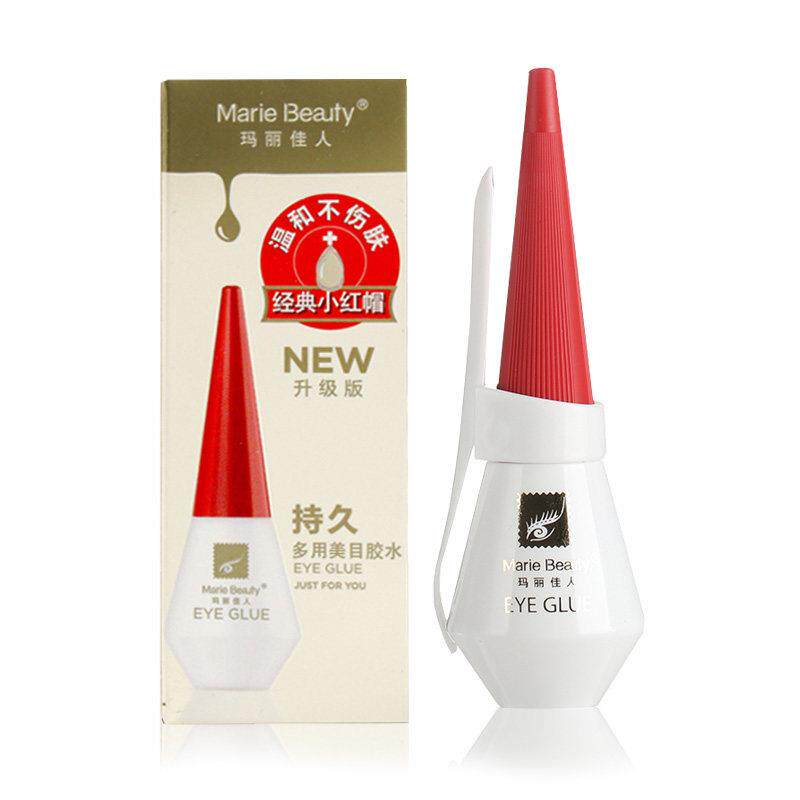 正品正品假睫毛胶水玛丽佳人红盖多用美目眼皮贴白色胶眼睫毛透明