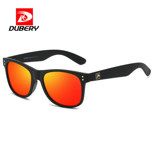 DUBERY 新款偏光夜视太阳镜 外贸运动驾驶墨镜 wish热卖眼镜 D810
