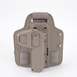 战术绑腿快拔套带灯下挂RMR通用格洛克G17新银河G22枪套P320 M18