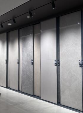 欧神诺瓷砖750*1500中国玉系列羊脂玉客厅地砖室内设计碳黑色