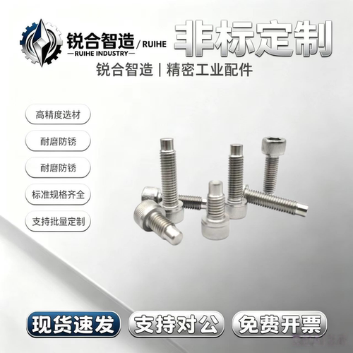 FCBBGS/CBBGS4/5/6/8/10-12~70 内六角杯头止动凸端螺丝 304 粗牙
