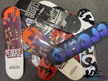 CREME滑板板面英国品牌专业滑板 瑕疵7.7英寸小尺寸 girl Baker