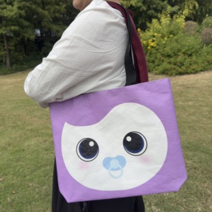 twice杜邦纸袋sana超大容量杜邦包现货 明星周边物料一个起订