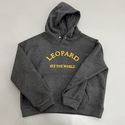 韩系字母绣花加绒加厚连帽女卫衣