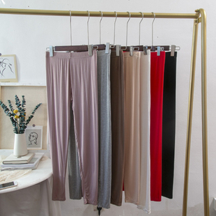 薄款 紧身女式 内穿衬裤 女大码 保暖裤 九分裤 线裤 莫代尔秋裤 打底裤