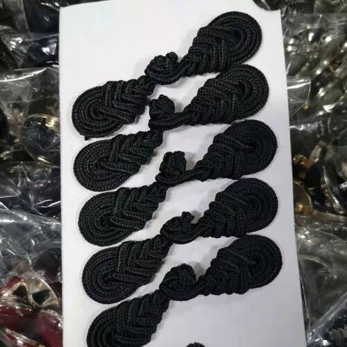 盘扣扣子复古琵琶布扣中式旗袍唐装女手工编织民族中国风衣服纽扣