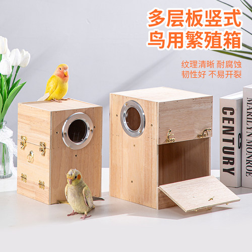 竖式立式鹦鹉玄凤繁殖箱