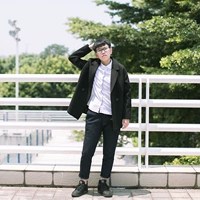 Pony nhà mùa thu và mùa đông les t áo nhỏ kích thước áo gió len nam và nữ áo khoác dài đoạn xs mã ngắn - Áo len áo jean nam